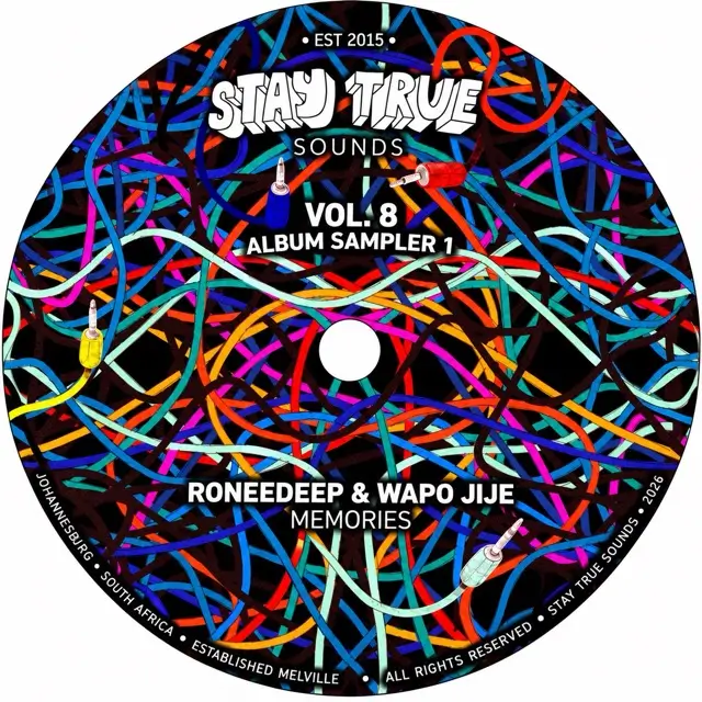 RoneeDeep & WAPO Jije – Memories official release artwork, Stay True Sounds Vol. 8 Sampler Vol. 1